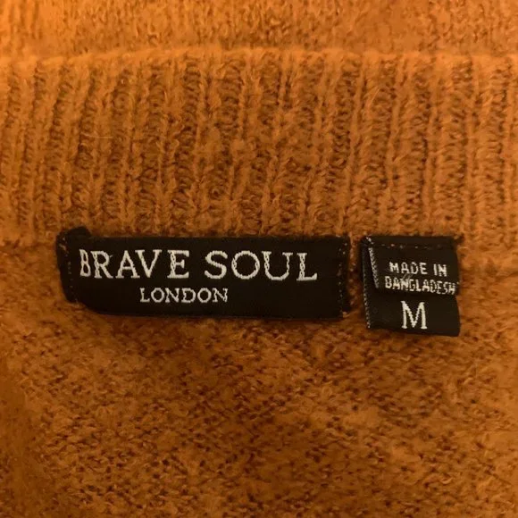 Rusty-Orange Cardigan - Picture 8 of 8